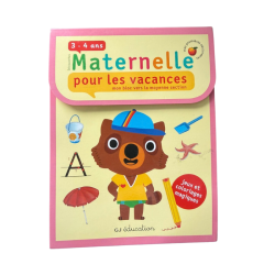 Maternelle pour les vacances 3-4 ans – Cahier d’activités