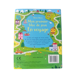Mon premier bloc de jeux en voyage – 50 feuilles détachables – Usborne