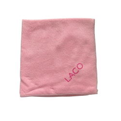 Microfibre LACO rose 40x40 cm – Chiffon microfibre multi-usages