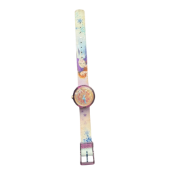 Montre enfant Reine des Neiges Elsa & Anna – Bracelet violet réglable