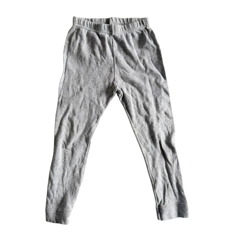 Legging bébé gris 36 mois / 95 cm Petit Bateau – Coton doux – Mixte