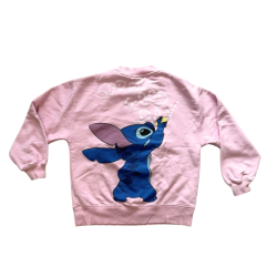 Pull Stitch rose fille Zara 12-13 ans (156 cm) – Sweat Disney Lilo & Stitch