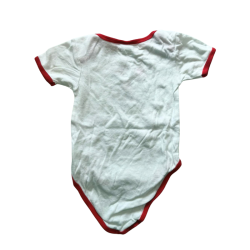 Body bébé Disney Baby Minnie – Blanc et rouge – 18 mois | Coton doux