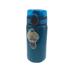 Gourde enfant ION8 leakproof bleue avec paille – Bouteille inox