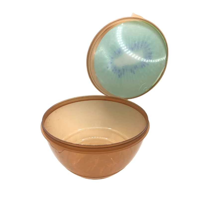 Boîte de conservation kiwi – Bol hermétique plastique – Rangement alimentaire original