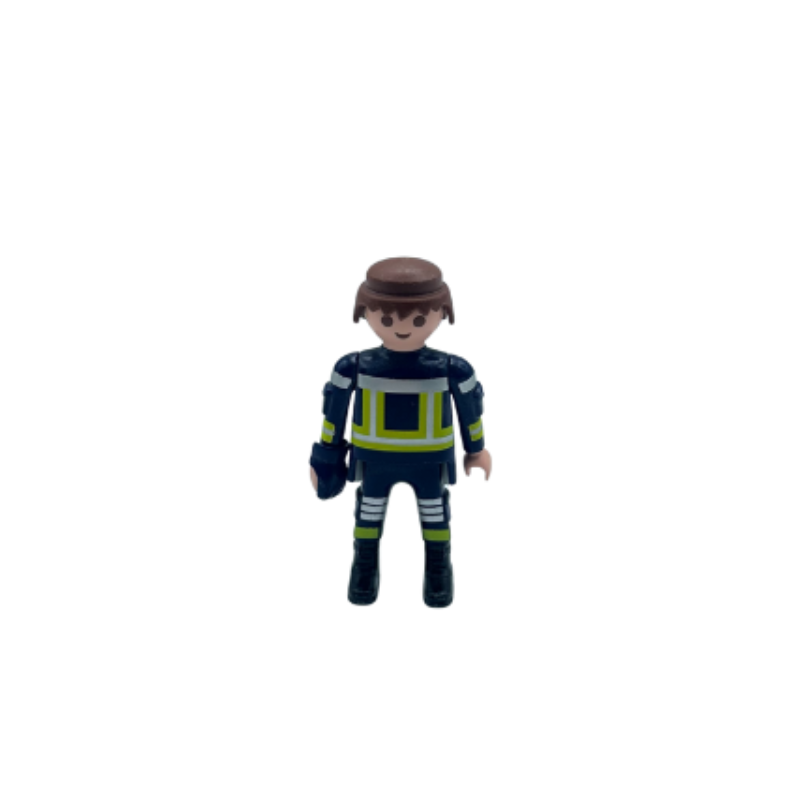 Figurine Playmobil Pompier – Tenue d’intervention