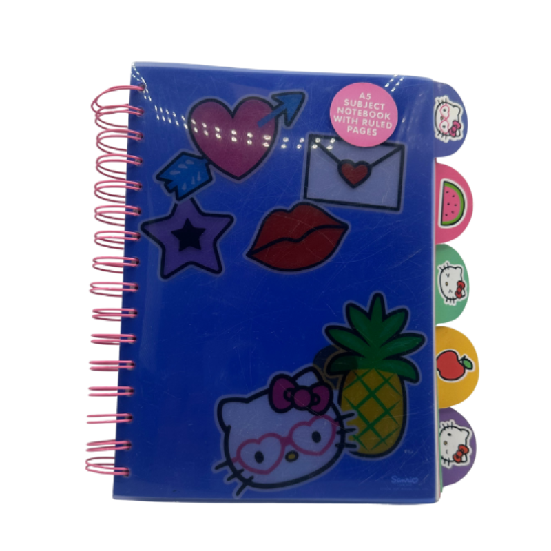 Carnet Hello Kitty à intercalaires – Ultra coloré et illustré