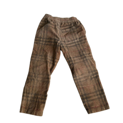 Pantalon enfant Burberry 8 ans – velours côtelé motif signature