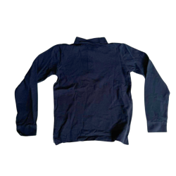 Polo manches longues enfant 10 ans – Monoprix – bleu marine