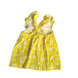 Robe fille Jacadi 8 ans – motif citron jaune, style estival