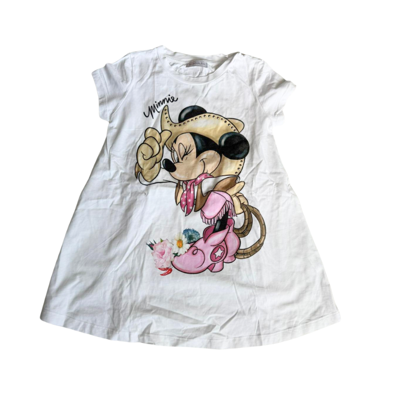 T-shirt fille Monnalisa 10 ans – Minnie style western chic