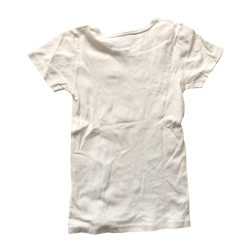 T-shirt Petit Bateau blanc 12 ans