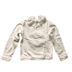 T-shirt manches longues col brodé Sergent Major 11 ans