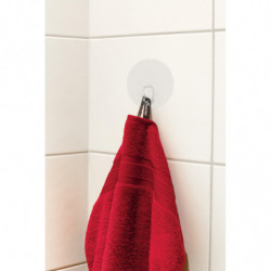 Round adhesive hooks | Clear adhesive hooks