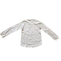 T-shirt manches longues Petit Bateau fleurs fille 10 ans