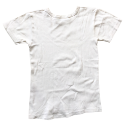 T-shirt Petit Bateau blanc manches courtes 12 ans