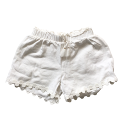 Short blanc Chloé – 6 ans