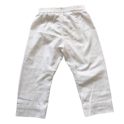 Pantalon blanc Adidas enfant 110-120 cm