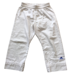 Pantalon blanc Adidas enfant 110-120 cm