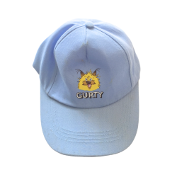 Casquette enfant bleue motif GURTY