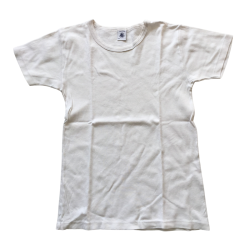 T-shirt Petit Bateau enfant blanc 12 ans