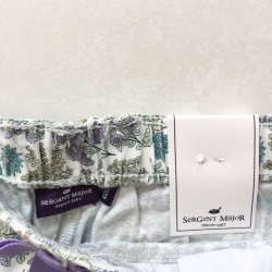 Pantalon fleuri Sergent Major fille 7 ans neuf avec étiquette