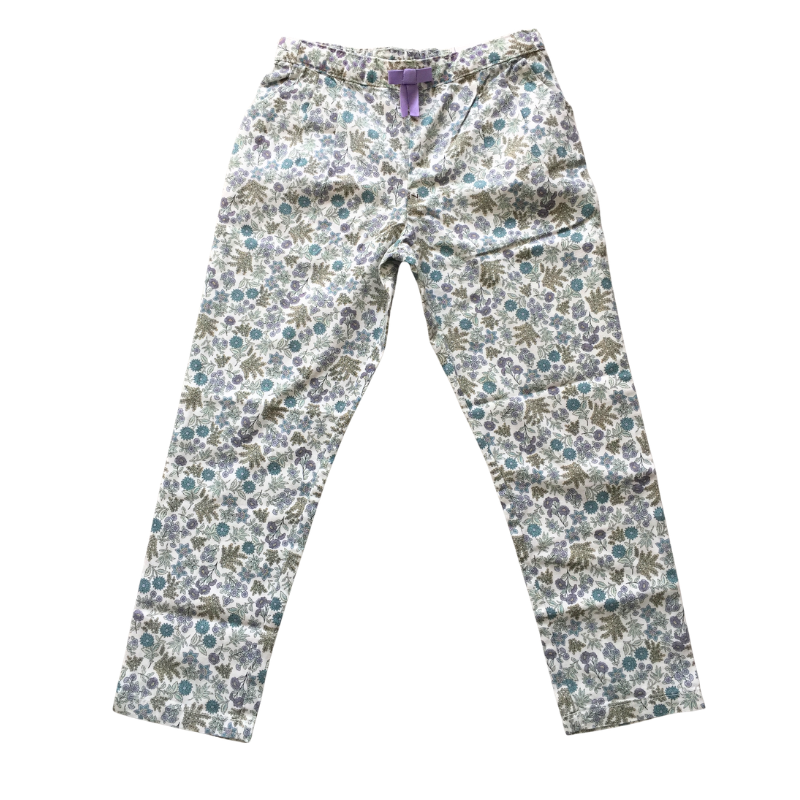 Pantalon fleuri Sergent Major fille 7 ans neuf avec étiquette