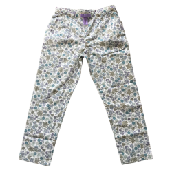 Pantalon fleuri Sergent Major fille 7 ans neuf avec étiquette