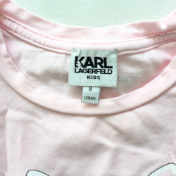 Robe t-shirt rose Karl Lagerfeld Kids – 8 ans (126 cm)