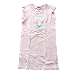 Robe t-shirt rose Karl Lagerfeld Kids – 8 ans (126 cm)