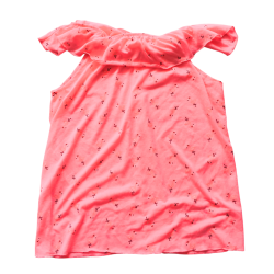 Débardeur rose à volants H&M – 8/10 ans