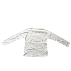 T-shirt manches longues blanc Chloé – 10 ans