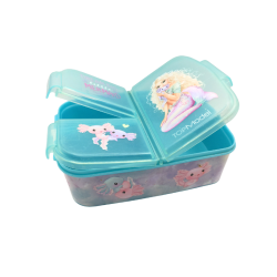 Boîte à goûter compartimentée Top Model sirène