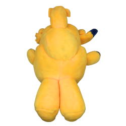 Peluche avion jaune type Super Wings – enfant