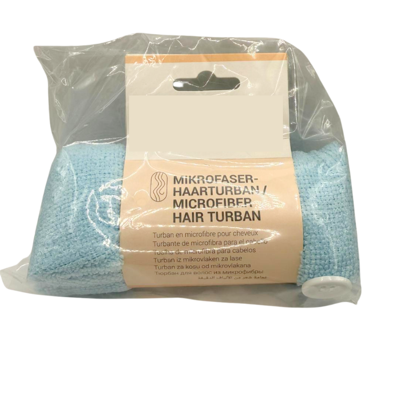 Turban cheveux microfibre – Titania – séchage rapide