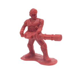 Figurine soldat plastique rouge