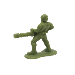 Figurine soldat plastique vert – jouet enfant