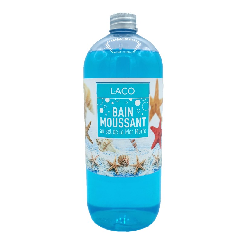 Bain moussant relaxant au sel de la Mer Morte