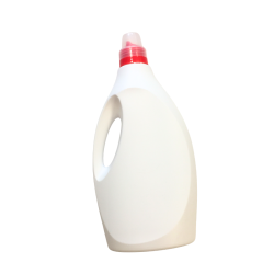 Bidon doseur avec poignée intégrée et bouchon sécurisé