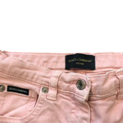 Pantalon enfant Dolce & Gabbana rose 113-119 cm