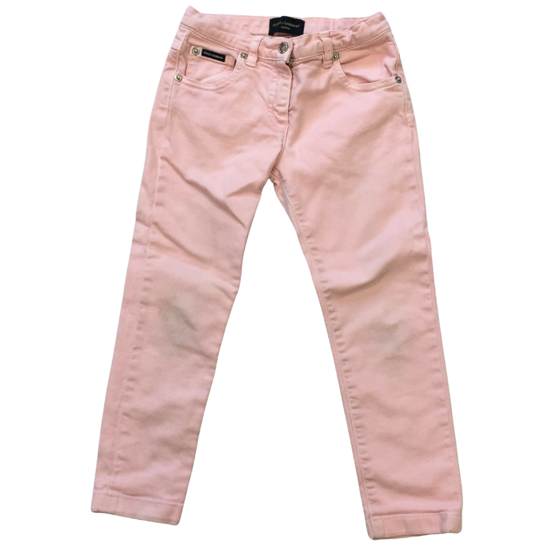 Pantalon enfant Dolce & Gabbana rose 113-119 cm