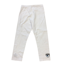 Legging enfant Chiara Ferragni blanc étoile 9 ans