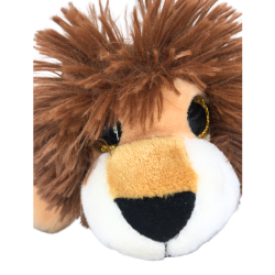 Peluche lion douce et moelleuse pour enfant