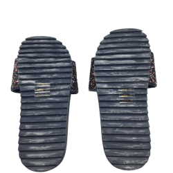 Claquettes enfant Crewcuts noires à paillettes