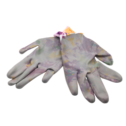 Gants de jardinage colorés avec revêtement antidérapant - Neuf