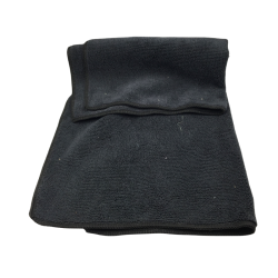 Chiffon microfibre noir multi-usage nettoyage