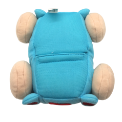 Jouet voiture en tissu bébé avec fonction sonore