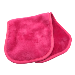 Lingette microfibre rose ultra douce multi-usage