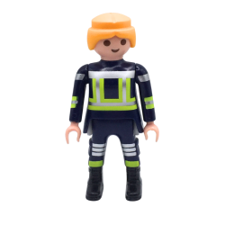 Figurine pompier tenue d’intervention Playmobil