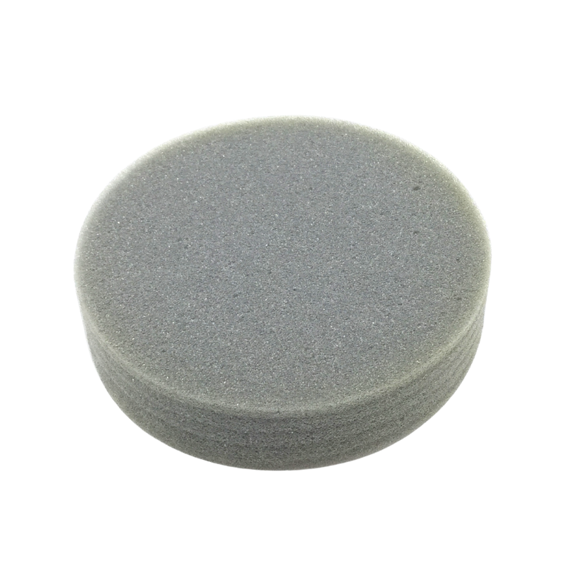 Éponge ronde grise multi-usage nettoyage